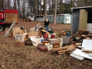 marietta junk removal job