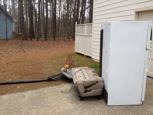 furniture left after eviction