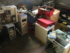 Basement clutter