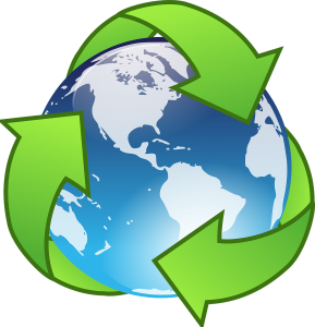 recycling logo around the world